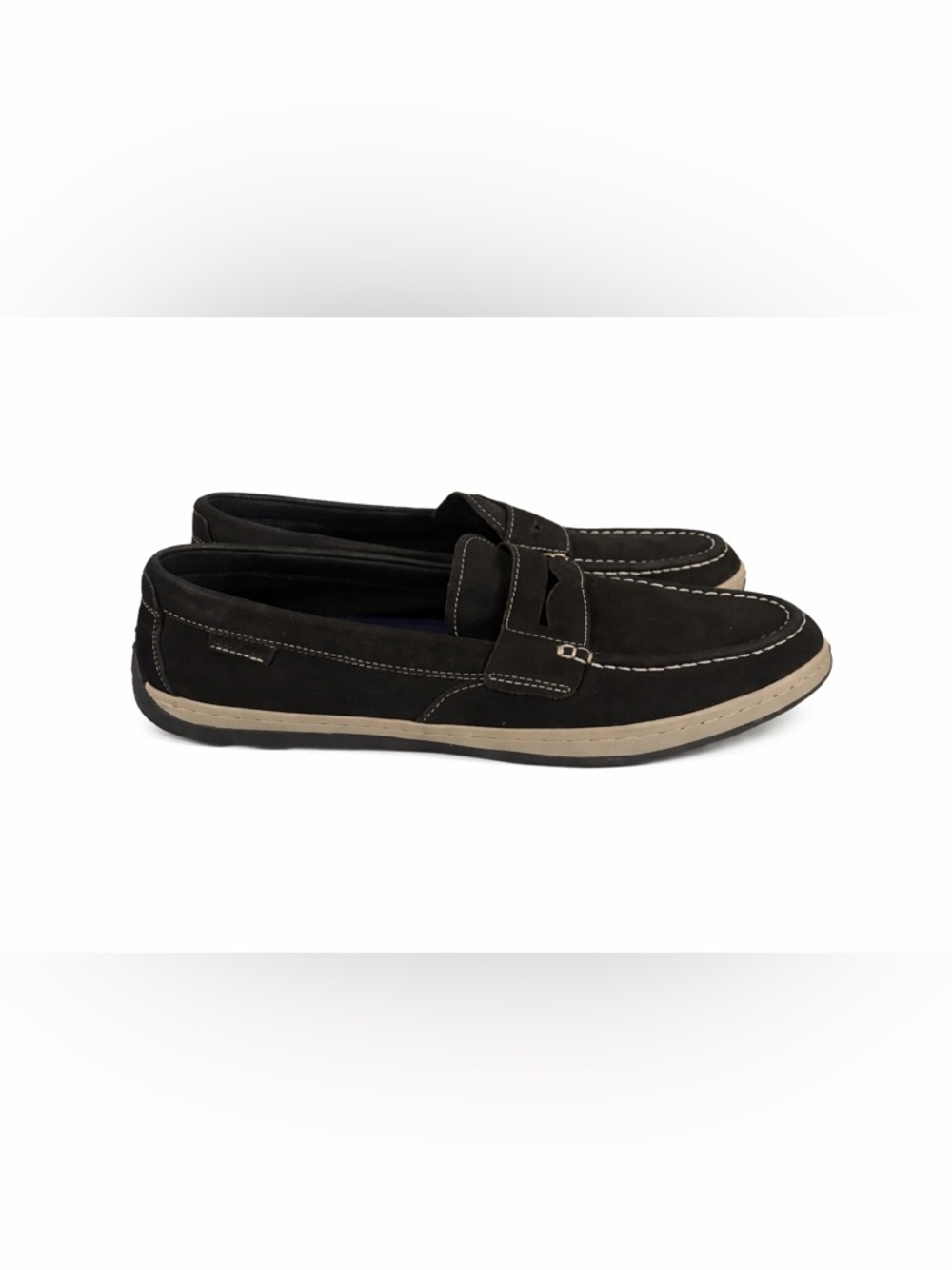 Cole Haan Claude Penny Loafer C30989 Men’s 12 Black Suede